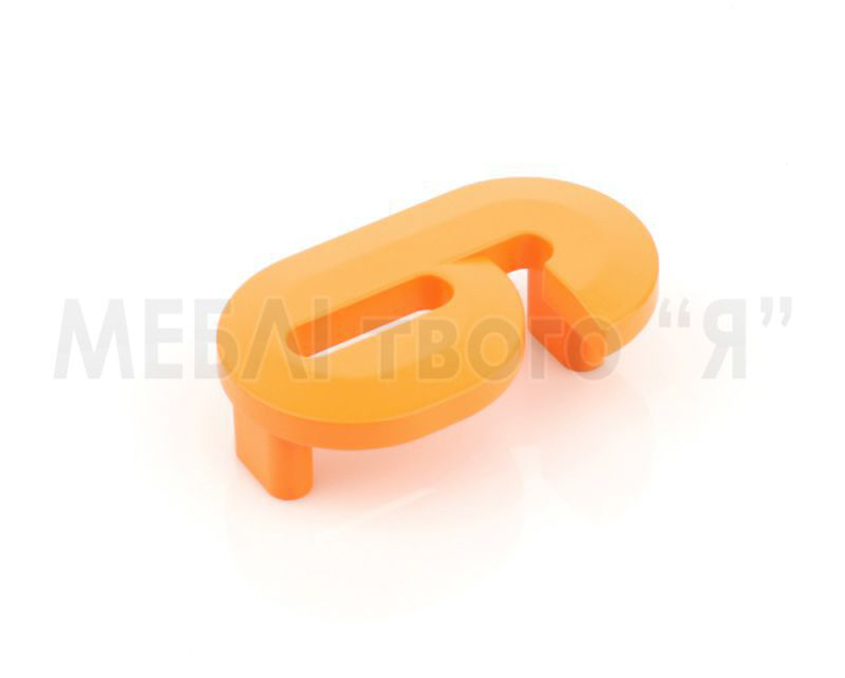 Мебельная ручка Poliplast РП-6 Оранжевый глянец