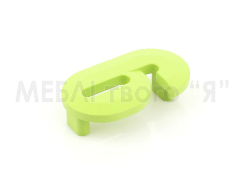 Мебельная ручка Poliplast РП-6 Зеленый матовый