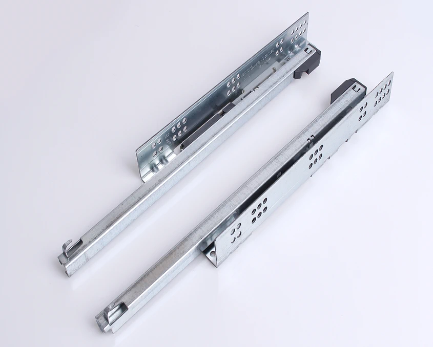 Напрямні Samet SmartSlide прихованого монтажу Soft-Close 12722125  L-450 мм Сірий