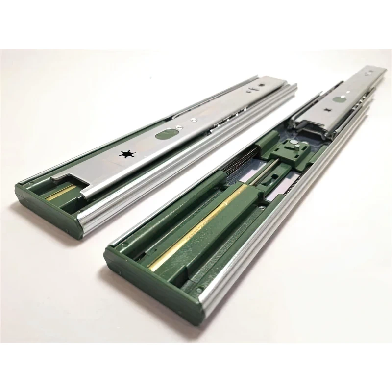 Направляющие GTV шариковые телескопические 45 мм PK-L-H45-500-GX VERSALITE LIGHT L-500мм Никель - 2