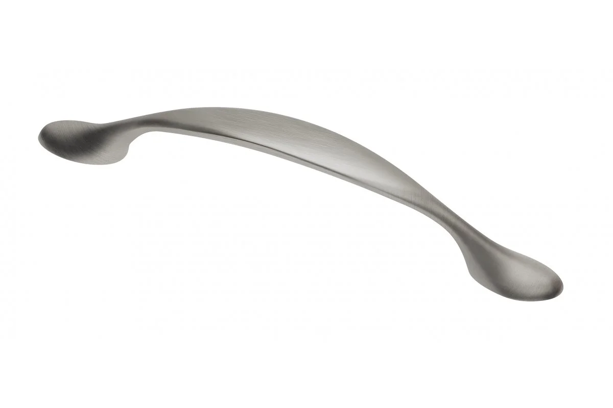 Мебельная ручка GTV UZ-CAMAI-96-06 96 мм Сталь шлифованная