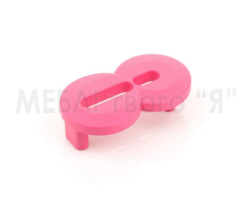 Меблева ручка Poliplast РП-8 Рожевий матовий