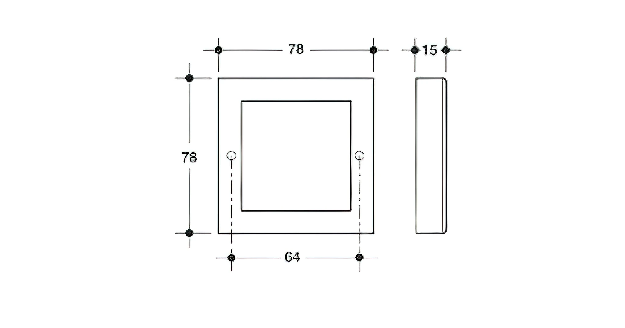 Меблева ручка Poliplast РП-29 Алюміній/Рожевий матовий - 2