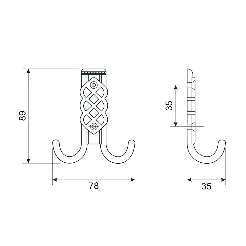 Гачок DC W 102 AEB NW Ретро - 3