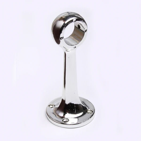 Кріплення для труби дистанційне прохідне DC D-25мм R-50 Хром