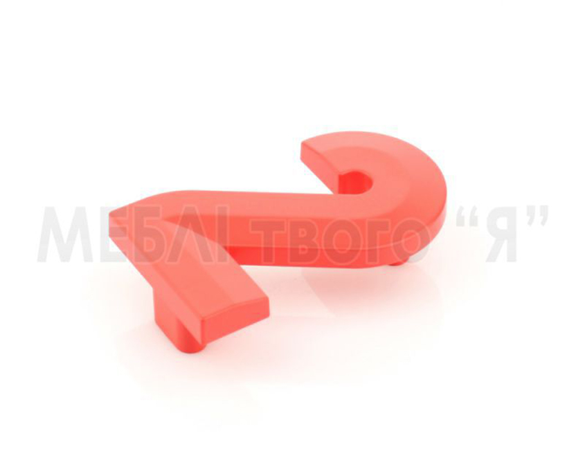 Мебельная ручка Poliplast РП-2 Красный глянец