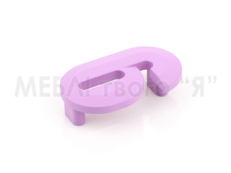 Мебельная ручка Poliplast РП-6 Фиолетовый матовый