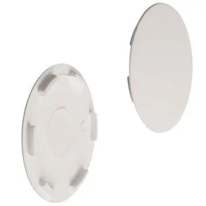 Заглушка отверстия DC пластиковая d-35 мм Белая