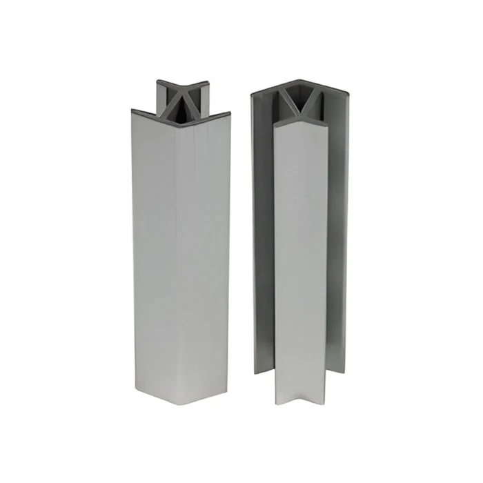 Уголок универсальный U90 для алюминиевого цоколя H-100мм Алюминий Brush