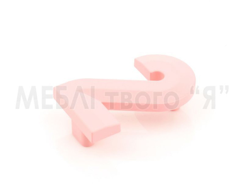 Мебельная ручка Poliplast РП-2 Розовый глянец