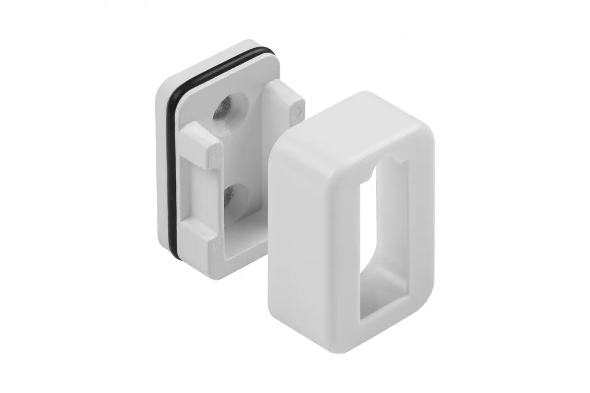 Кріплення для штанги з заглушкою GTV WG-RDRP-10 Білий - 2