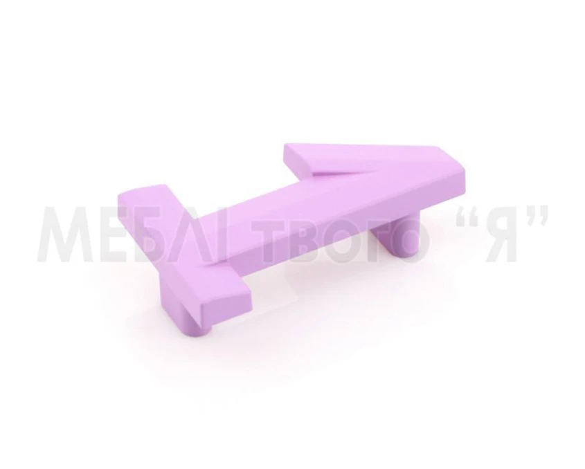 Меблева ручка Poliplast РП-1 Фіолетовий матовий