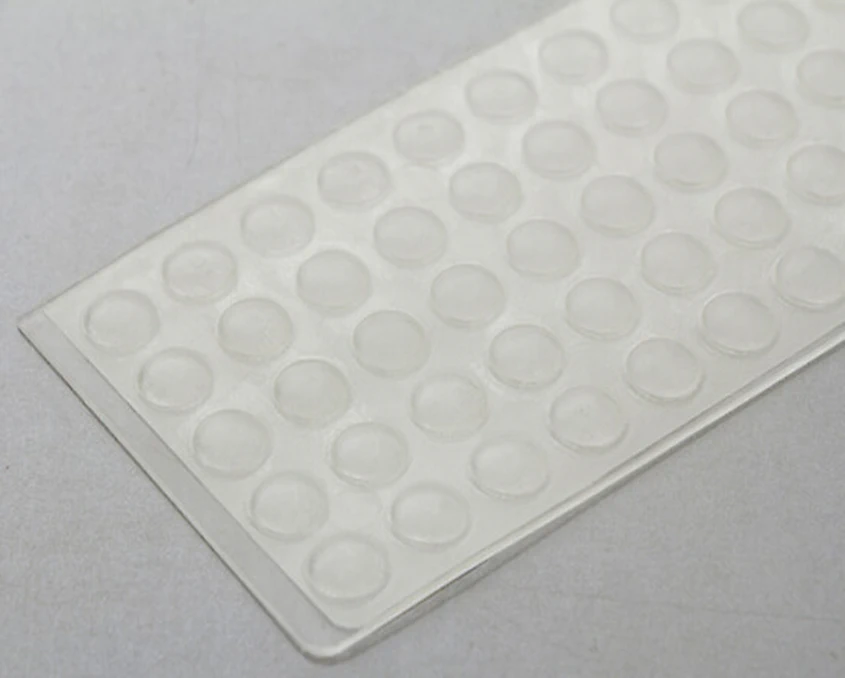 Демпфер самоклеющаяся цилиндр Italiana Ferramenta 18х1мм 36шт Прозрачный