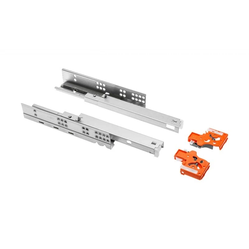 Напрямні GTV Modern slide прихованого монтажу Push to open  L-400 мм PB-0FPO-400 Цинк