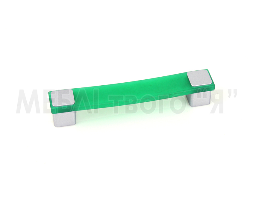 Мебельная ручка Poliplast РП-15/128 мягкая Зеленый