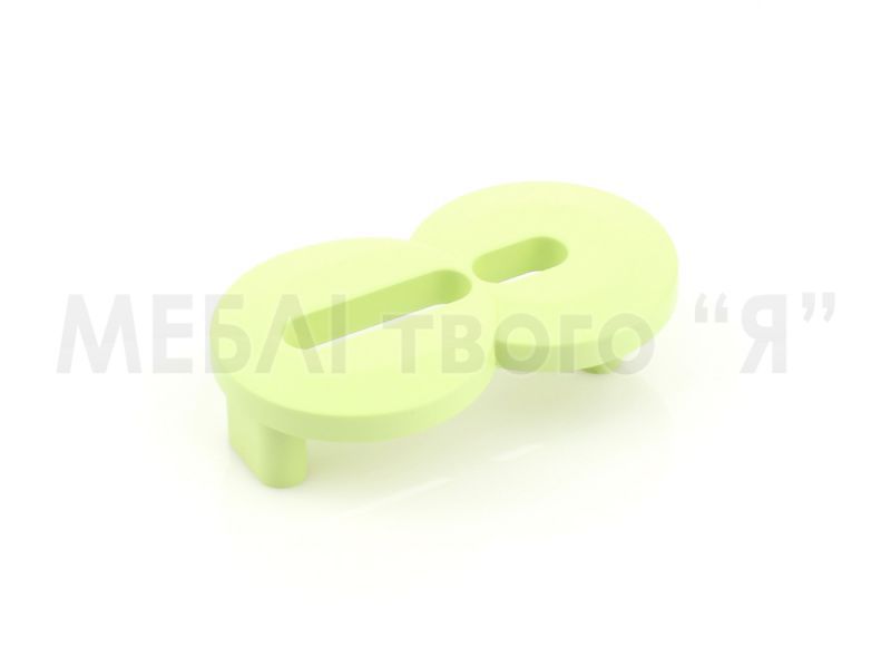 Меблева ручка Poliplast РП-8 Зелений світлий матовий