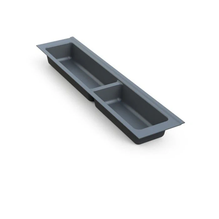 Лоток для столовых принадлежностей двойной Mesan TRAYBOND 105-83-05-309 157 мм Антрацит