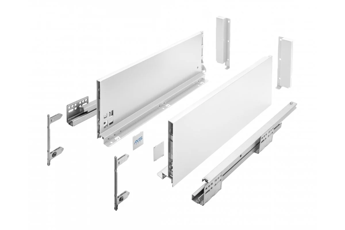 Напрямні GTV AXIS PRO PB-AXISPRO-KPL500C1 L-500мм високий Н-167мм Білий