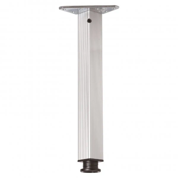 Опора для стола Mesan 104-44-31-601 квадратна рифлена Н-710мм Чорна матова