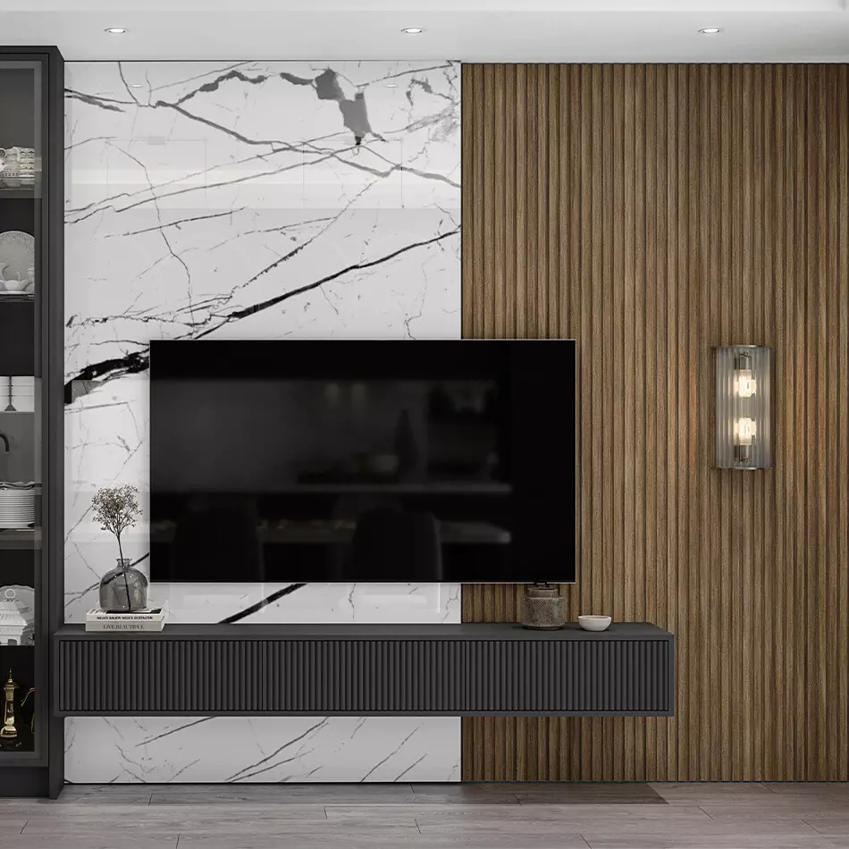 Стеновая панель AGT 2800x120x18 PR03771 Классик 248-Тик - 2