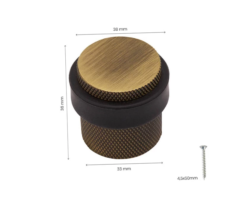 Дверний обмежувач Beslag HELIX-32X38 753011-41 - 2