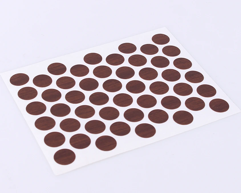 Заглушка конфірмата DC самоклеюча Горіх лісовий  7226  50 шт