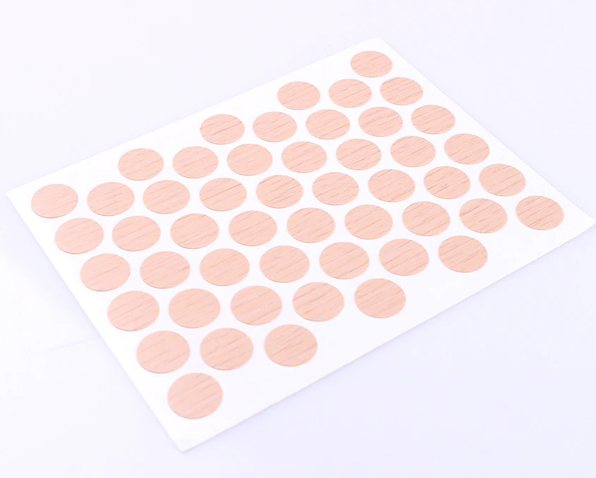 Заглушка конфірмата DC самоклеюча Дуб молочний 7523  50 шт