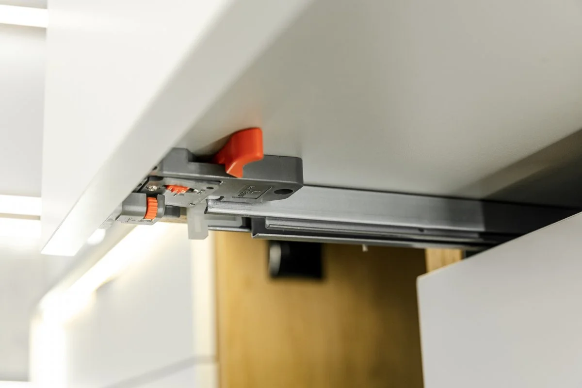 Напрямні GTV прихованого монтажу L-450  (16-18мм) 3D PB-3D0SHX18-450-H Цинк - 2