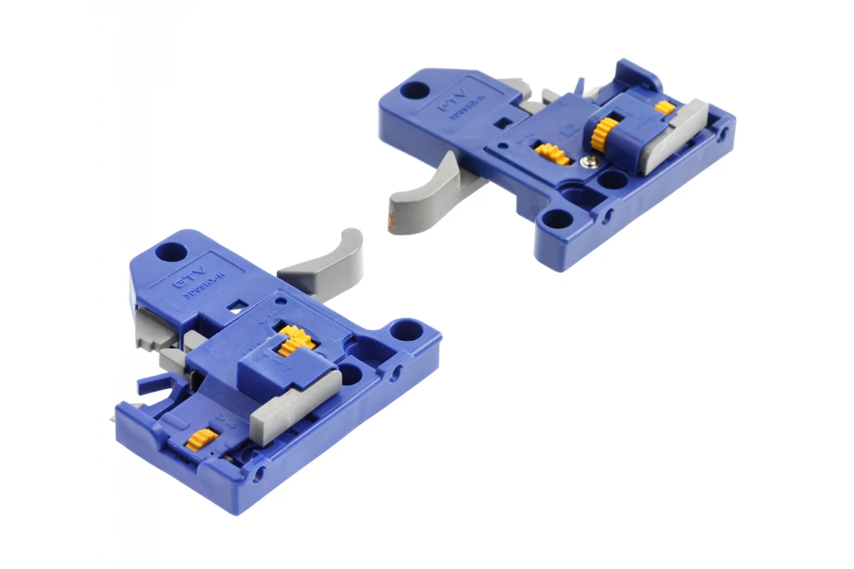 Напрямні GTV прихованого монтажу L-450  (16-18мм) 3D PB-3D0SHX18-450-H Цинк - 2