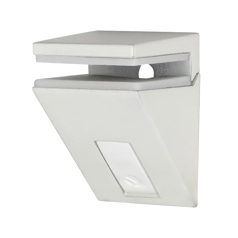 Полкодержатель для стекла Italiana Ferramenta под толщину 5-12мм Kalabrone Mini Белый - 2