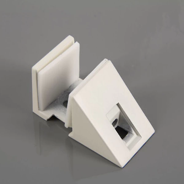 Полкодержатель для стекла Italiana Ferramenta под толщину 5-12мм Kalabrone Mini Белый