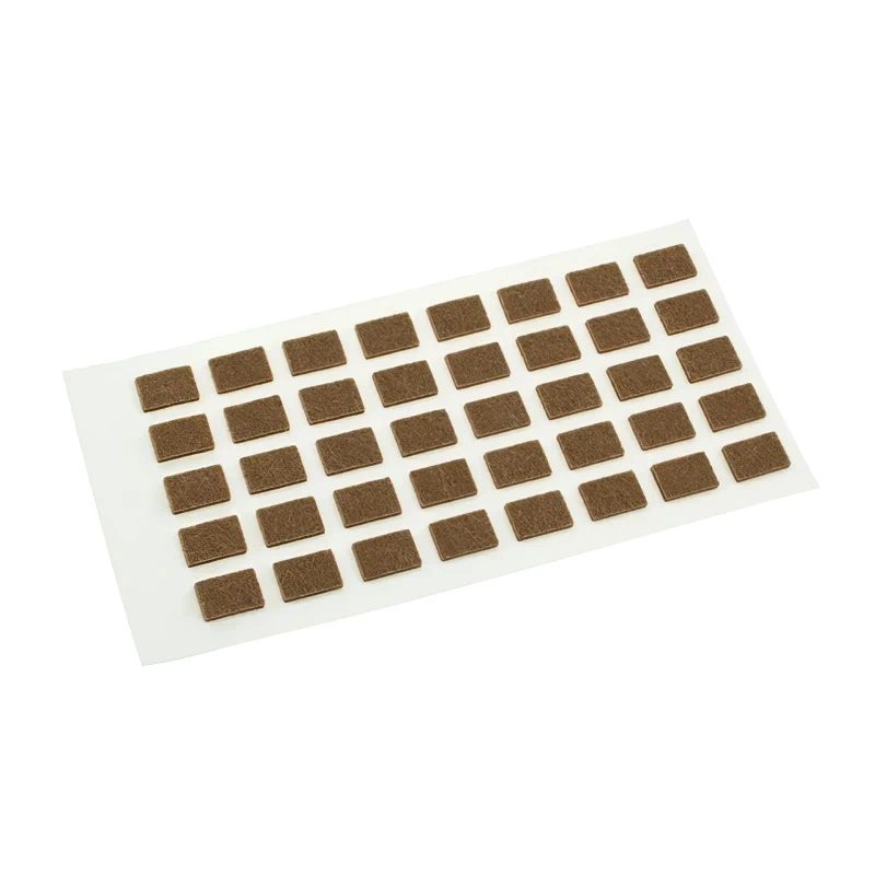 Самоклейка повстяна для ніжок прямокутна DC 20х14мм (40 шт) - 2
