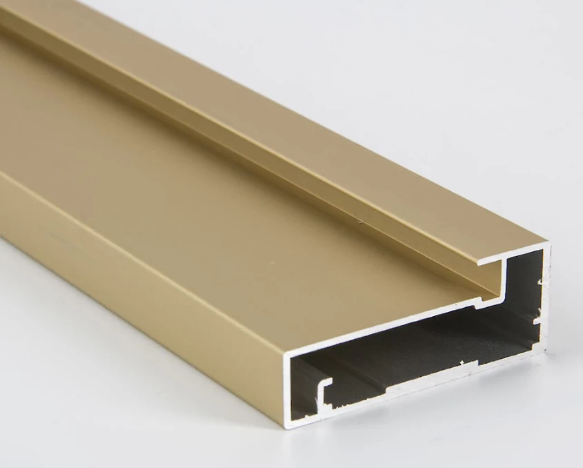 Профиль алюминиевый Выбор рамочный М41 L=5,95м Золото