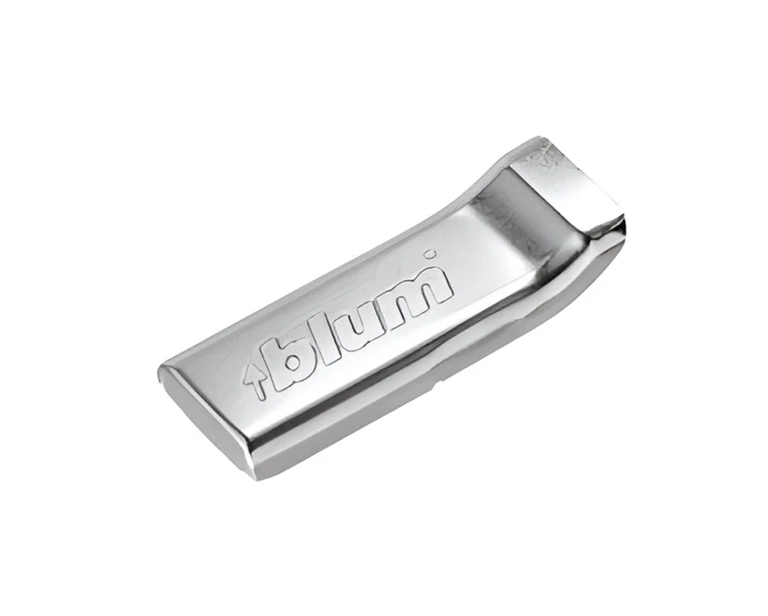 Накладка Blum на плечо петли Clip top с изгибом правая 70.1663.BPABD PR RE NI Никель