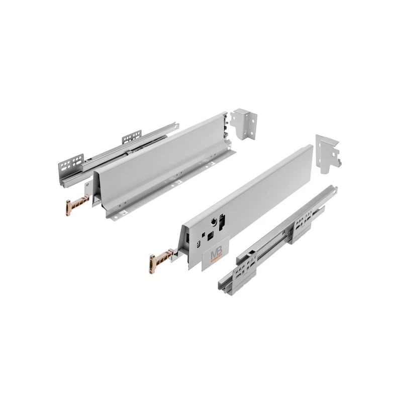 Направляющие GTV MODERN BOX PB-D-KPL350B L-350мм средний Н-135мм Серый