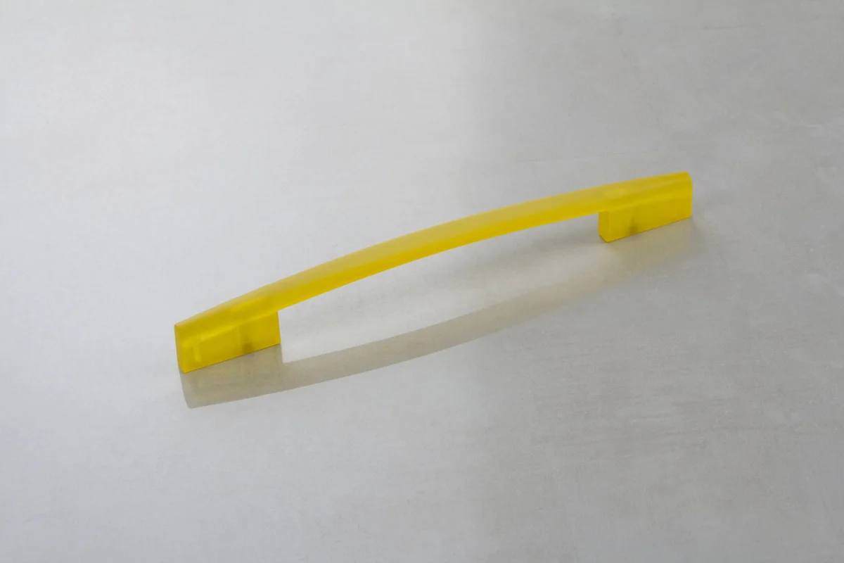 Мебельная ручка Poliplast РП-19/192 Желтый прозрачный