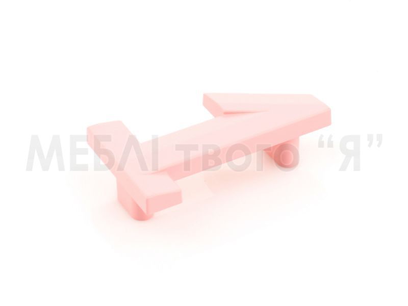 Меблева ручка Poliplast РП-1 Рожевий глянець