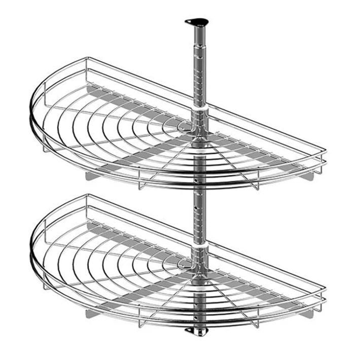Карусель для кухни Rejs NOVA 1/2 d600 Серая