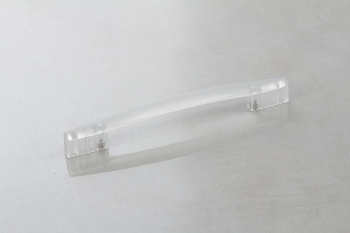 Мебельная ручка Poliplast РП-19/128 Белый прозрачный