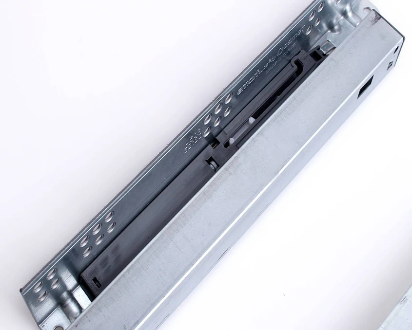 Напрямні Samet SmartSlide прихованого монтажу Soft-Close 127242350 (12724023)  L-450 мм Сірий - 2