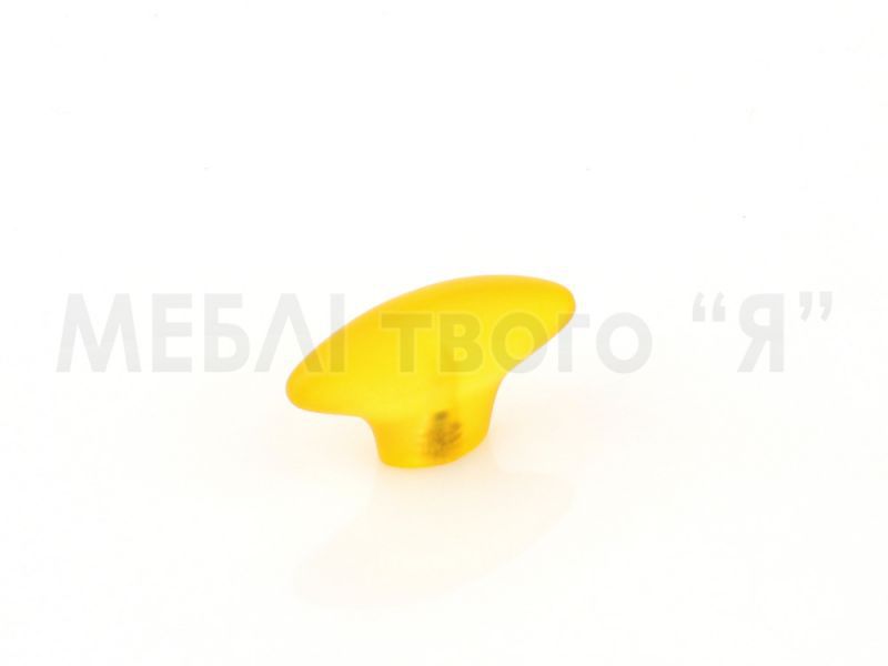 Меблева ручка Poliplast РП-20 Жовтий прозорий
