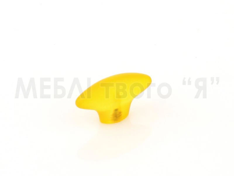 Меблева ручка Poliplast РП-20 Жовтий прозорий