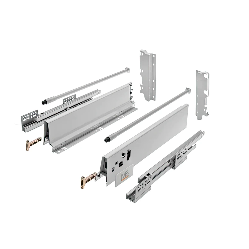 Напрямні GTV MODERN BOX PB-D-KPL500C L-500мм високий Н-199мм Сірий