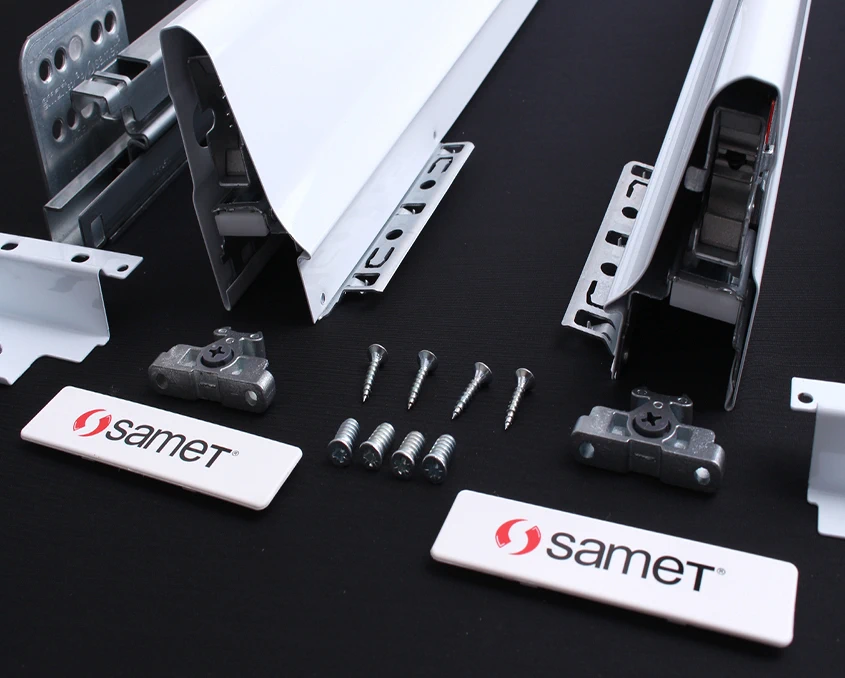 Напрямні Samet SmartBox 127139231 99/350мм Білий - 2