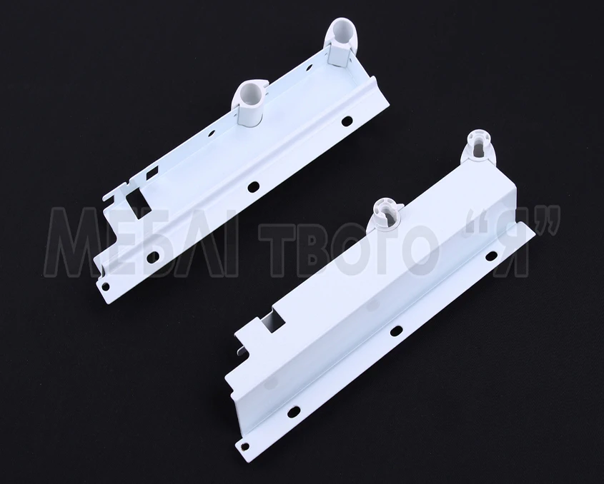 Тримач задньої стінки Samet SmartBox 12791131  для двох релінгів Білий