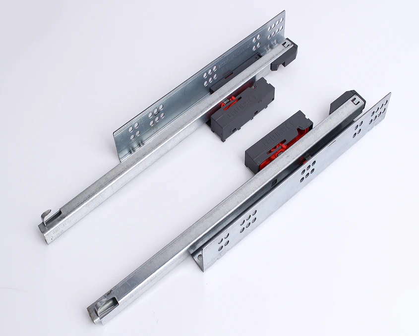 Напрямні Samet SmartSlide прихованого монтажу Push-Open 127214260  L-500мм Цинк