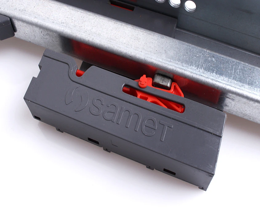 Напрямні Samet SmartSlide прихованого монтажу Push-Open 127214260  L-500мм Цинк - 2