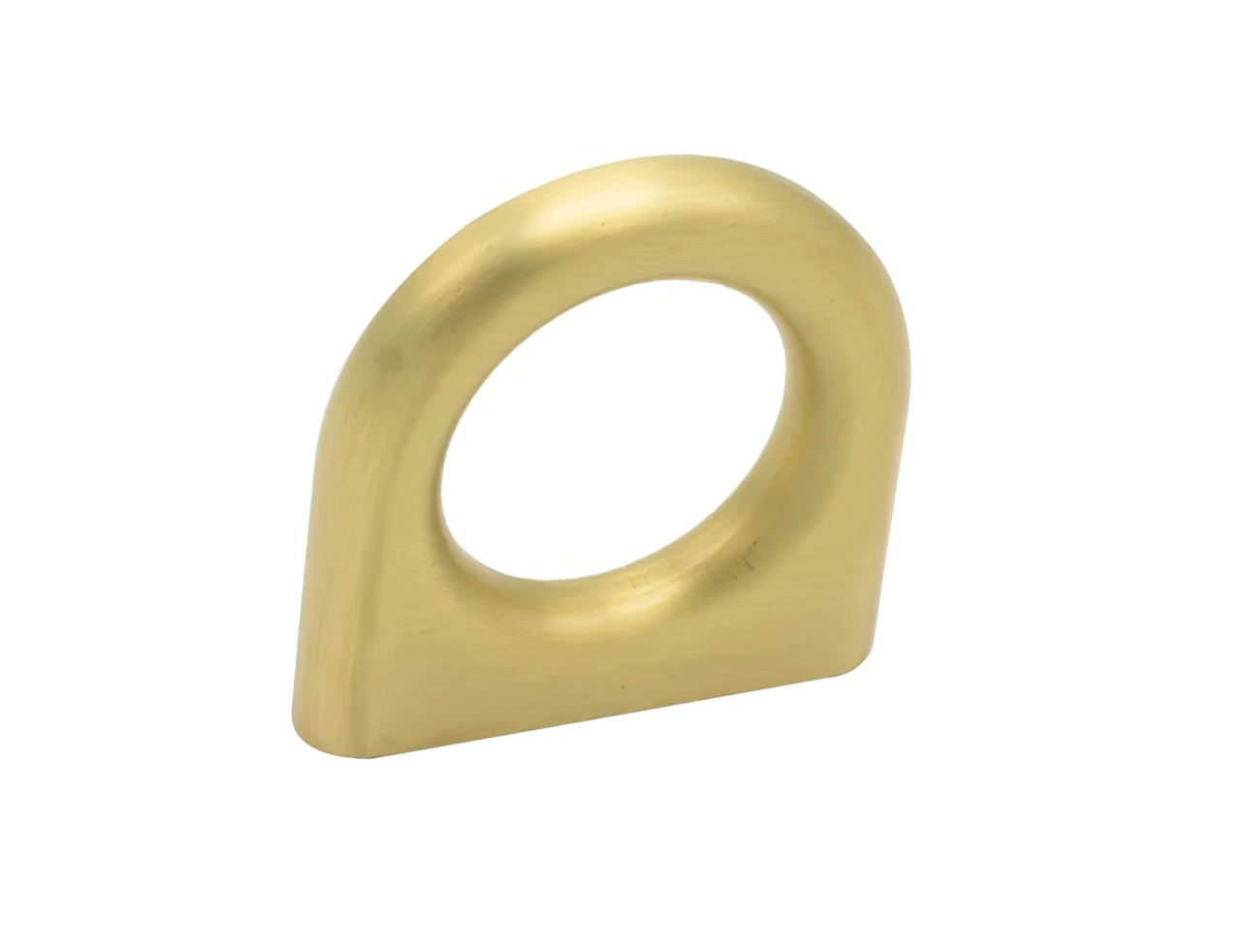 Мебельная ручка металлическая Beslag Design Luck 307210-11 Латунь