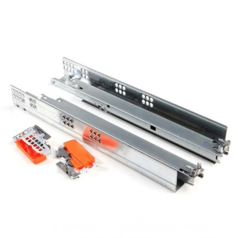 Напрямні Blum TANDEM L-350мм повного висування 30кг 17-19мм під TIP-ON Цинк