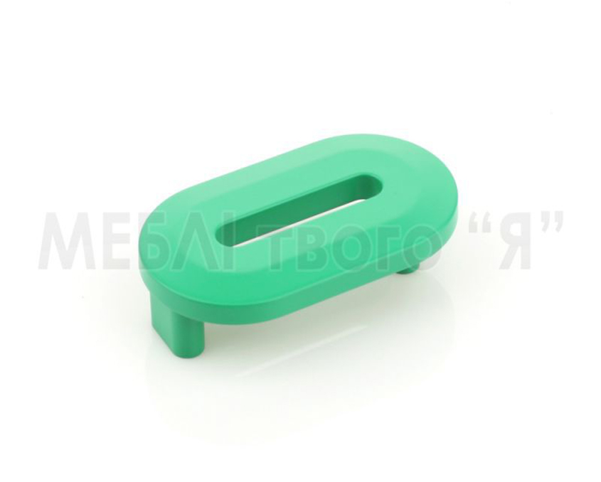 Мебельная ручка Poliplast РП-0 Зеленый глянец
